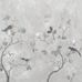 Панно "Tree of life" арт.ETD13 011, коллекция "Etude vol.2", производства Loymina, с изображением веток и птиц в стиле шинуазри, заказать панно в интернет-магазине, онлайн оплата